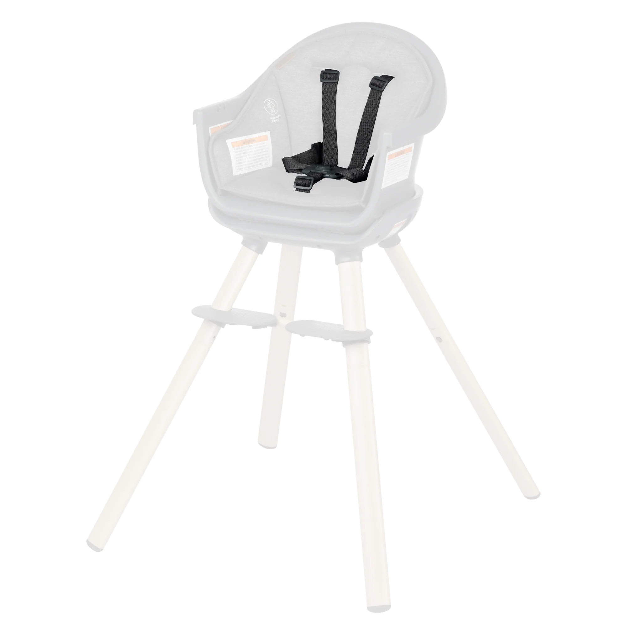 Moa 8-in-1 High Chair Replacement 5-Point Harness Straps