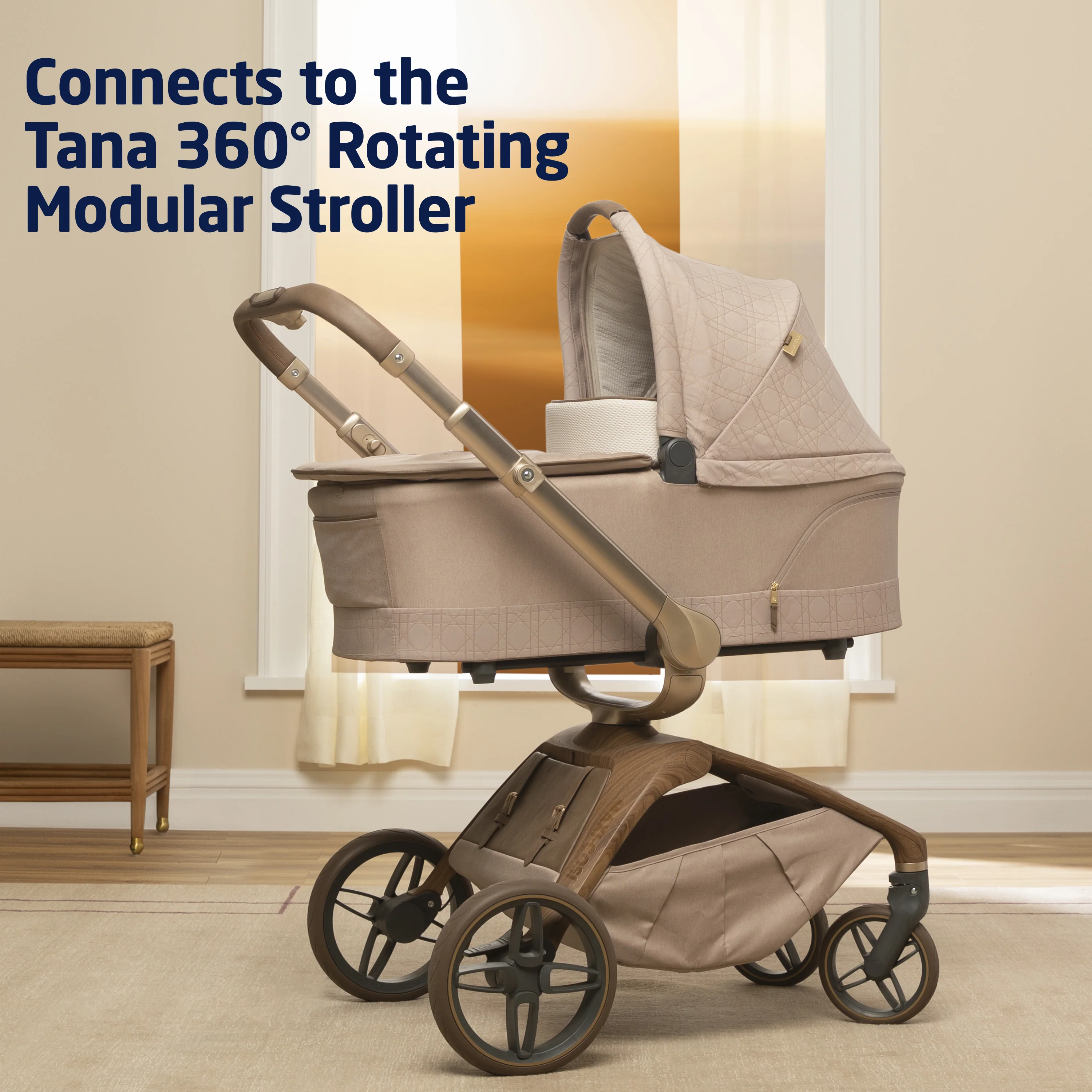 376-tana-360-rotating-modular-stroller-with-carriage-accessory-in-natural-heritage-13.webp Tana 360° Rotating Modular Stroller with Carriage Accessory in Natural Heritage