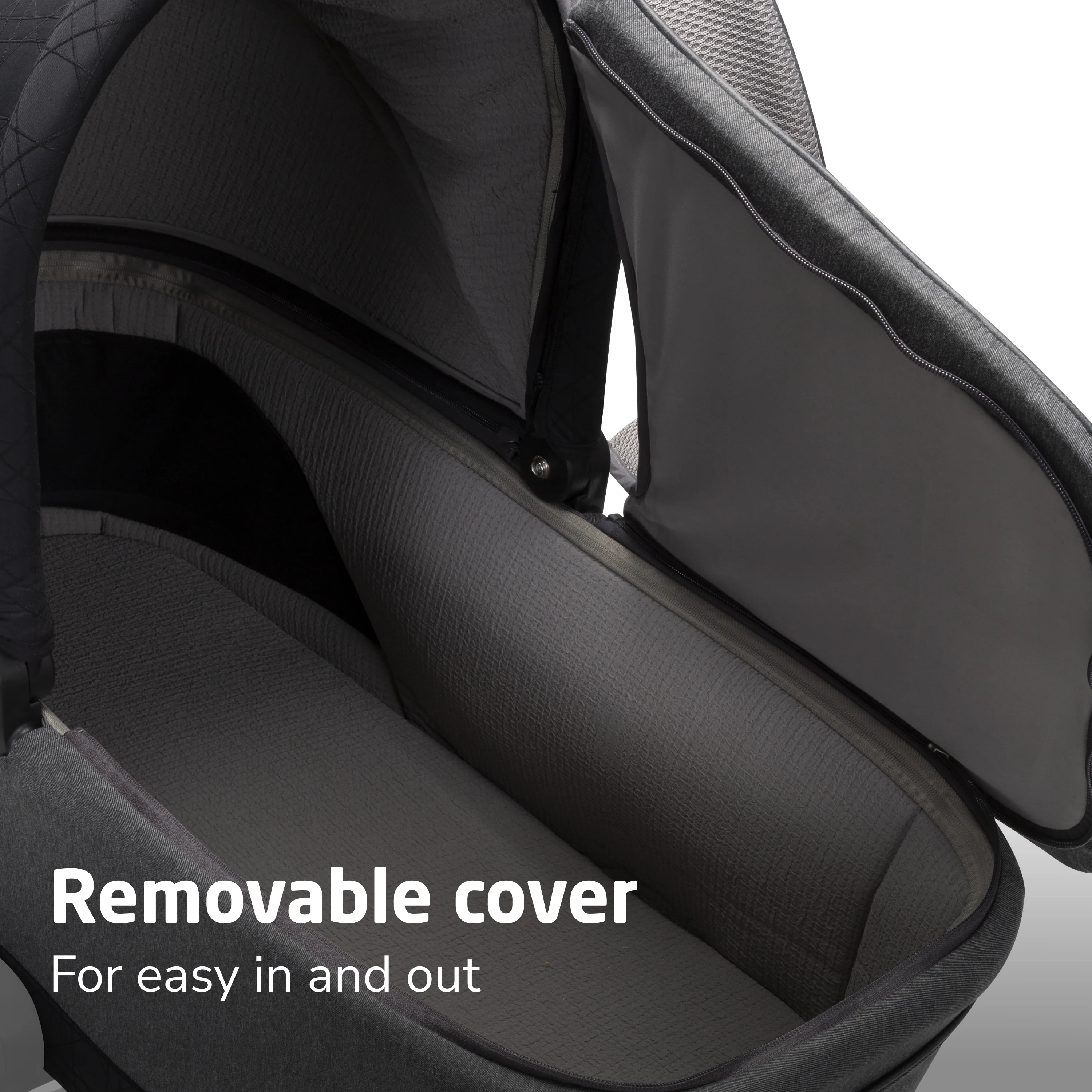 465-tana-360-rotating-modular-stroller-with-carriage-accessory-in-onyx-heritage-17.webp Tana 360° Rotating Modular Stroller with Carriage Accessory in Onyx Heritage
